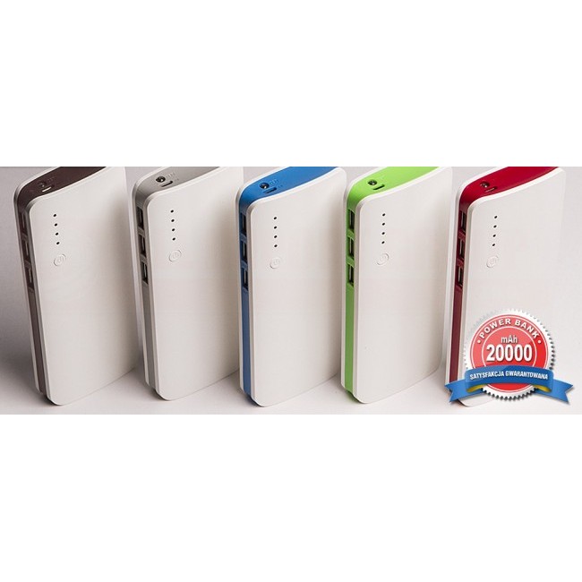 Външна Батерия POWER BANK Setty Portable Power Bank 20000 mAh