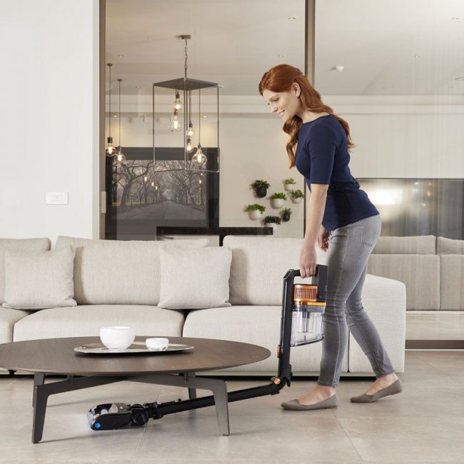 Вертикална прахосмукачка Shark IZ300EU - ОРАНЖЕВ -- ORANGE