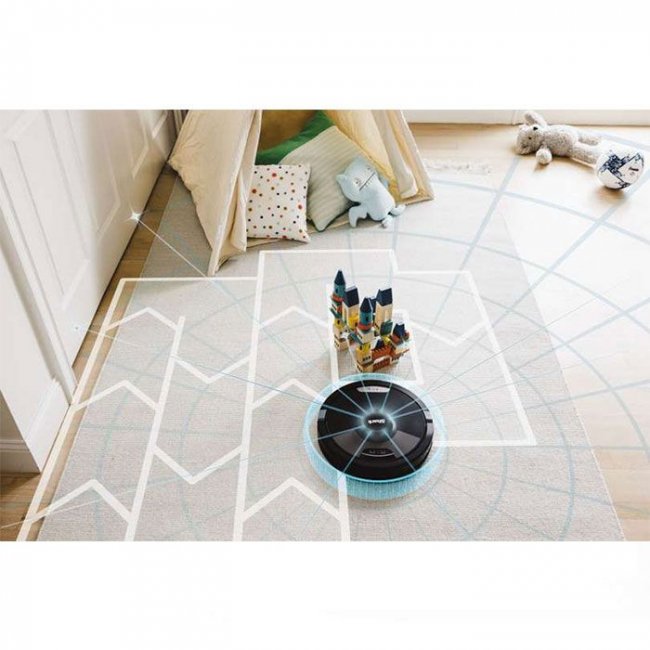 Прахосмукачка робот Shark Matrix Plus RV2620WDEU Wet and Dry - ЧЕРЕН -- BLACK