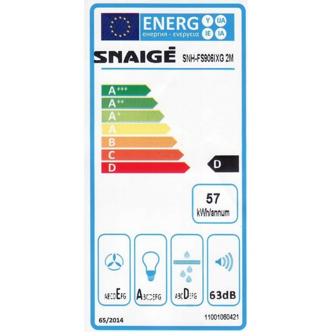 Абсорбатор Snaigė SNH-FS906IXG 2M