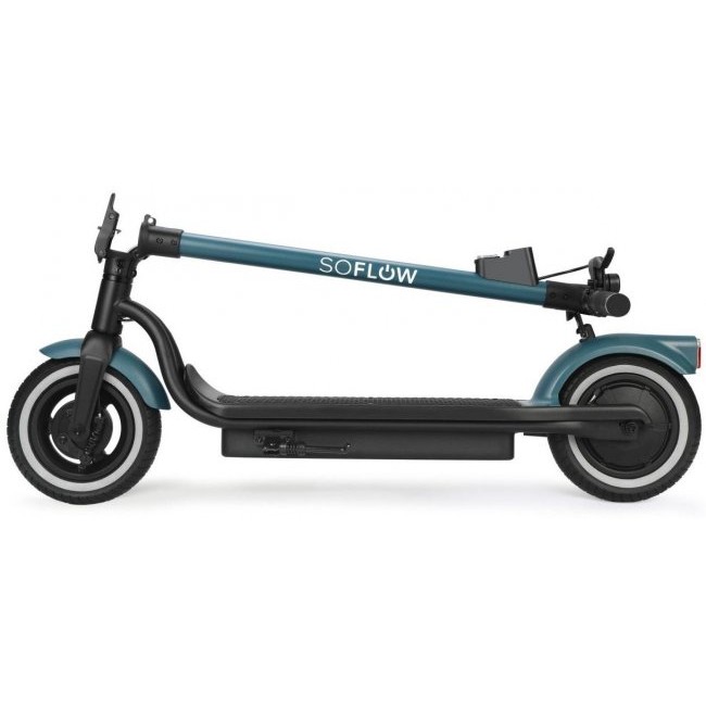 Електрически скутер SoFlow SO2 Air Max 20km/h, 80km 10” + Чанта за електрическа тротинетка - ЗЕЛЕН -- GREEN