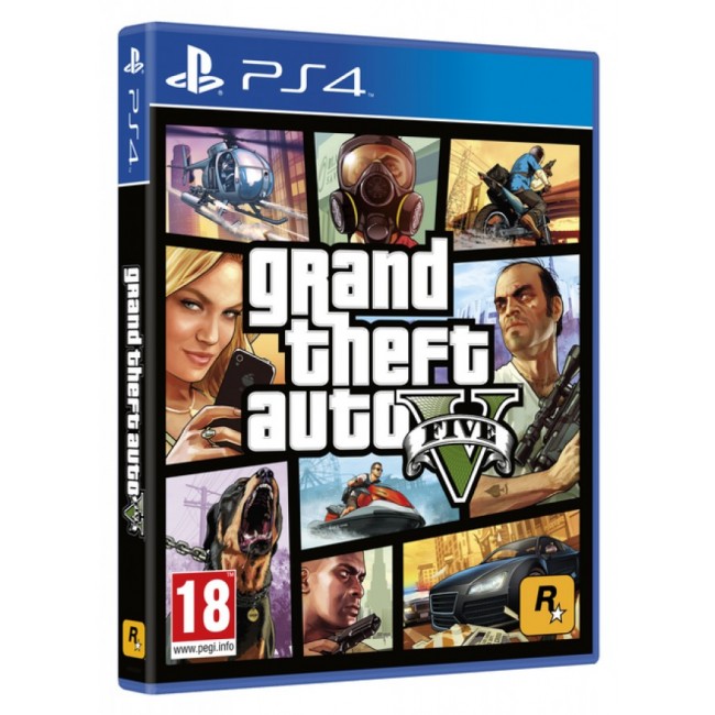 PlayStation & Xbox Sony Grand Theft Auto V , GTA 5 за PS 4