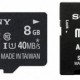 Карта памет Sony Micro SDHC 8GB UHS-I Class 10