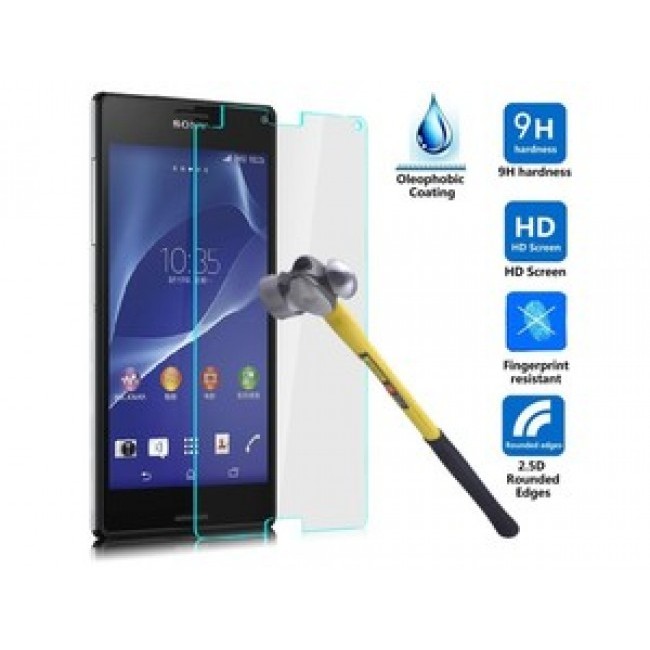 Стъклен Протектор за мобилен телефон Sony X Tempered Glass Screen Protector