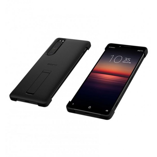 Калъф за мобилен телефон Sony Xperia 1 II Style Cover with Stand (XQZ-CBAT)