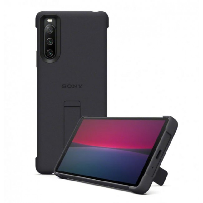 Калъф за мобилен телефон Sony Xperia 10 IV Style Cover with Stand XQZ-CBCC