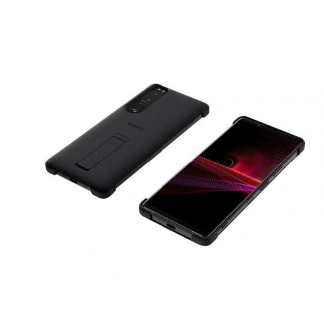 Калъф за мобилен телефон Sony Xperia 5 III Style Case Cover Stand XQZ-CBBQB
