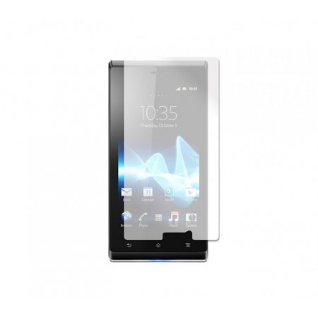 Стъклен Протектор за мобилен телефон Sony Xperia J