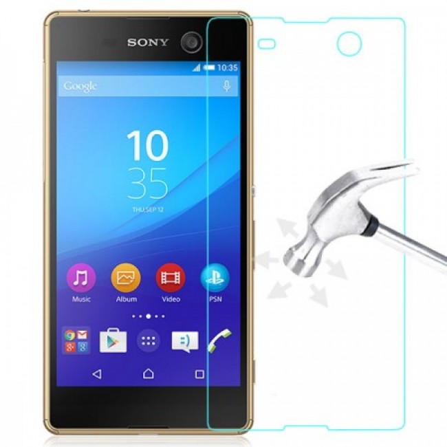 Стъклен Протектор за мобилен телефон Sony Xperia M5 Glass
