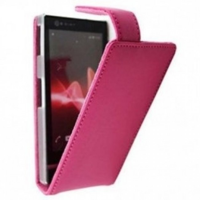 Калъф за мобилен телефон Sony Xperia P LT22i Flip