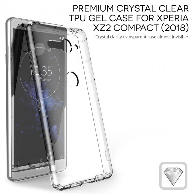 Калъф за мобилен телефон Sony Xperia XZ2 Compact ANTI SCRATCH ROXFIT