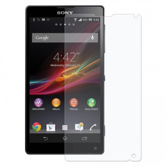 Стъклен Протектор за мобилен телефон Sony Xperia ZL