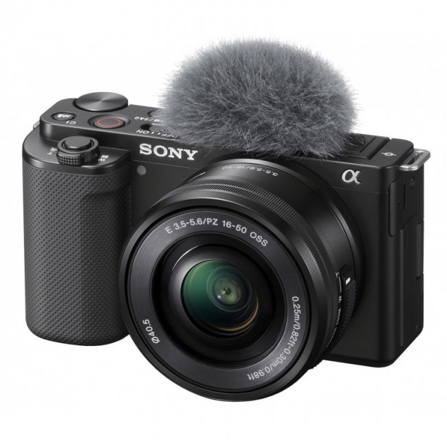 Фотоапарат Sony ZV-E10 + обектив Sony SEL 16-50mm f/3.5-5.6 PZ