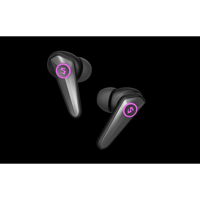 Безжични слушалки Soundpeats Cyber Gear Wireless Heaphones - ЧЕРЕН -- BLACK