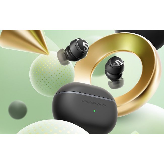 Безжични слушалки Soundpeats Mini Pro Wireless Headphones - ЧЕРЕН -- BLACK
