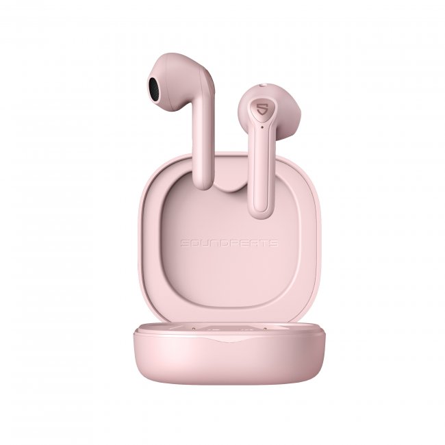 Безжични слушалки Soundpeats TrueAir 2 Wireless Headphones - РОЗОВ -- PINK