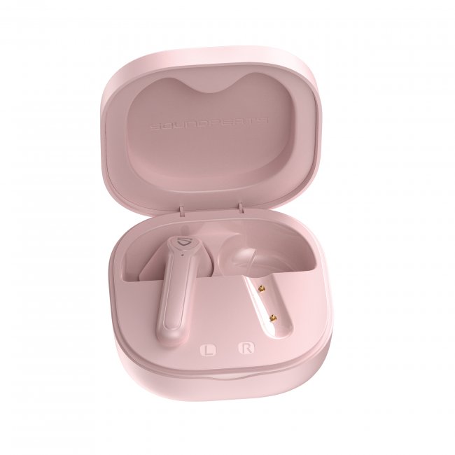 Безжични слушалки Soundpeats TrueAir 2 Wireless Headphones - РОЗОВ -- PINK