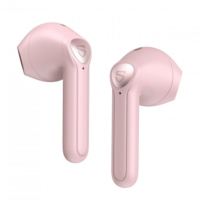 Безжични слушалки Soundpeats TrueAir 2 Wireless Headphones - РОЗОВ -- PINK