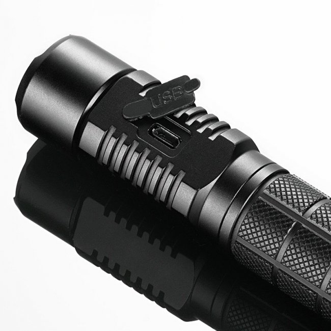 Фенер, челник Superfire Flashlight A3-S 1100lm, 200m, glass rammer фенер