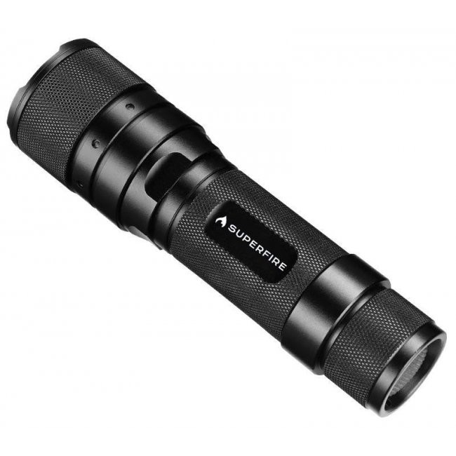 Фенер, челник Superfire Flashlight F3-XPE ZOOM 260lm, 300m фенер