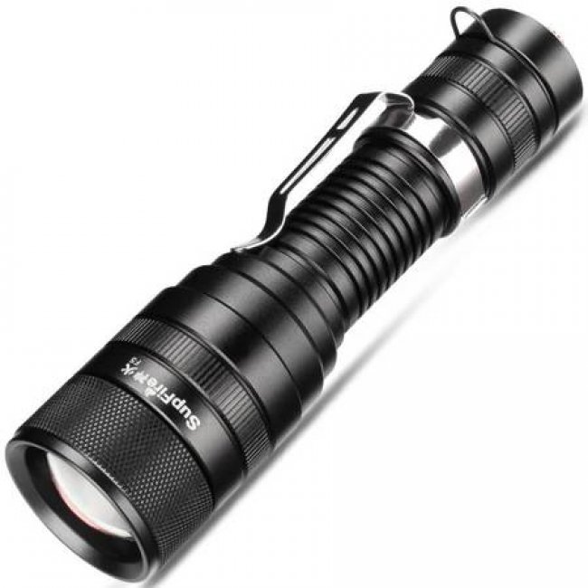 Фенер, челник Superfire Flashlight F5, 1100lm, 300m, 106g фенер