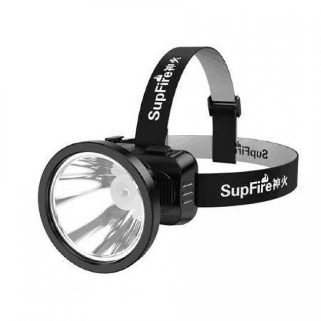 Фенер, челник Superfire Headlamp HL51, USB, 160lm, 300m челник