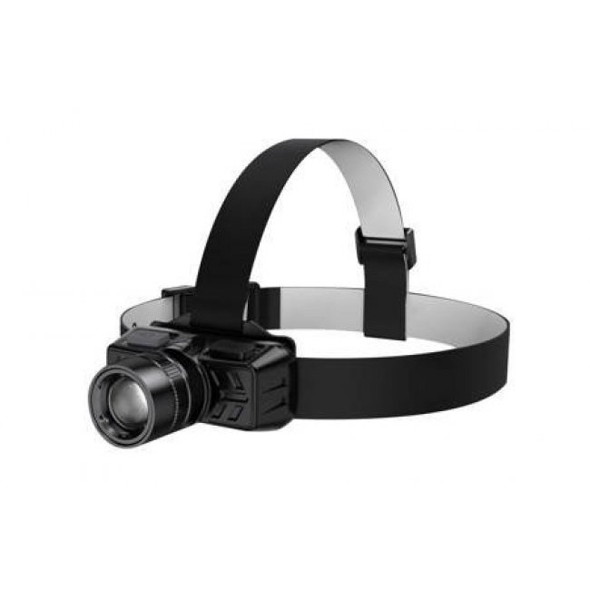 Фенер, челник Superfire HL50 head flashlight, USB, 150lm, 200m, Zoom челник