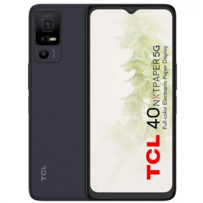 Смартфон TCL 40 NXTPAPER 5G 256GB 6GB RAM - ЧЕРЕН -- STARLIGHT BLACK