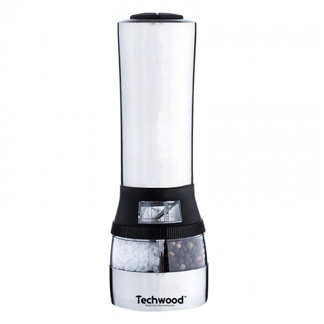Мелничка за сол, пипер и подправки Techwood Electric salt and pepper grinder TPSI-264D