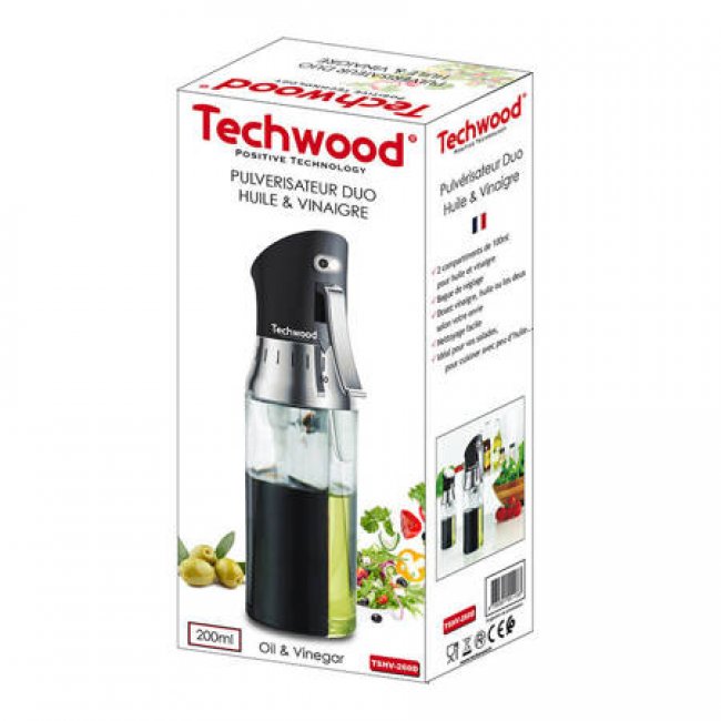 За дома и офиса Techwood TSHV-260D - Спрей-дозатор за олио и оцет