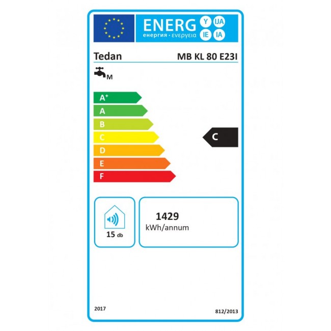 Бойлер Tedan Combi Max Inox 80 л извод за термосонда 347088