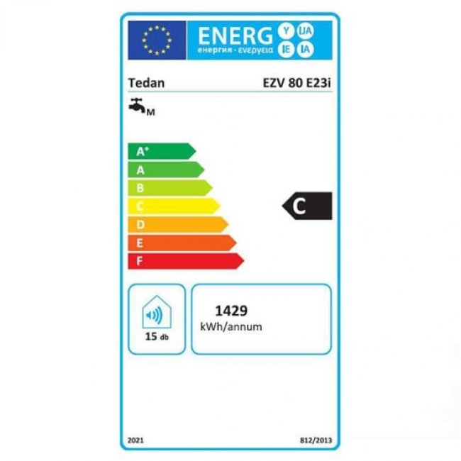 Бойлер Tedan Digital inox 80 л 376265