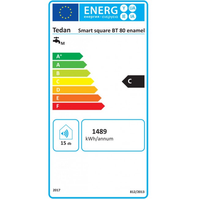 Бойлер Tedan Smart Square WiFi BT 80л 17080000
