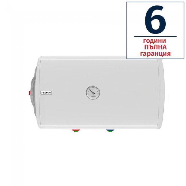 Бойлер Tedan Standard 50 л изводи отляво, тръби отдолу 2100012056