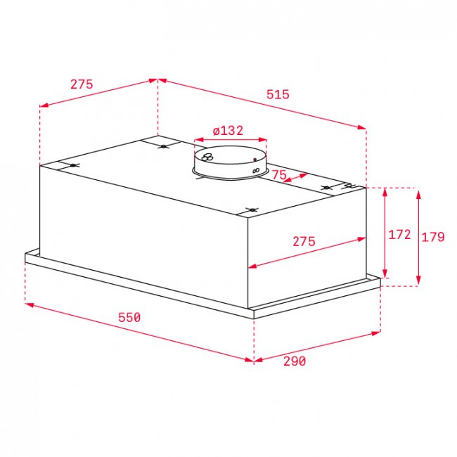 Абсорбатор TEKA GFG2 ИНОКС