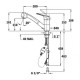 Смесител TEKA MT Plus 978 Pull-out