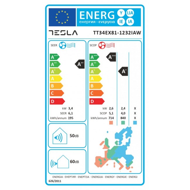 Климатик Tesla TT34EX81-1232IAW