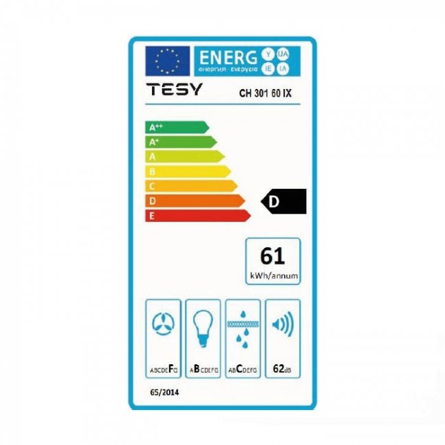 Абсорбатор Tesy CH 301 1T 60 IX