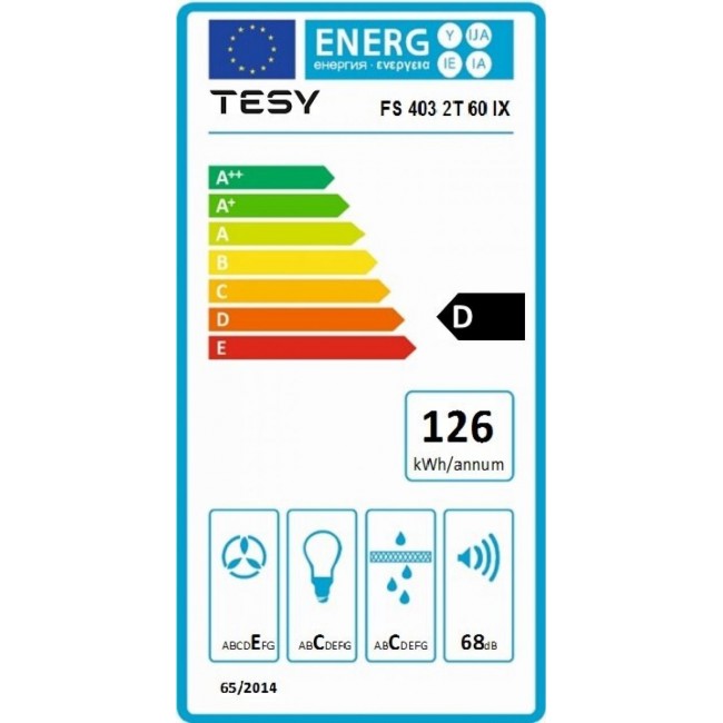 Абсорбатор Tesy FS 403 2T 60 IX
