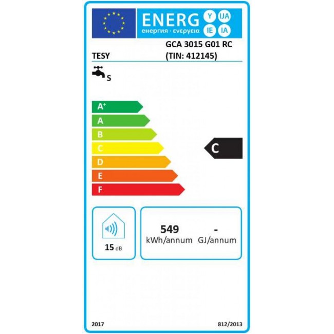 Бойлер Tesy GCA 3015 G01 RC