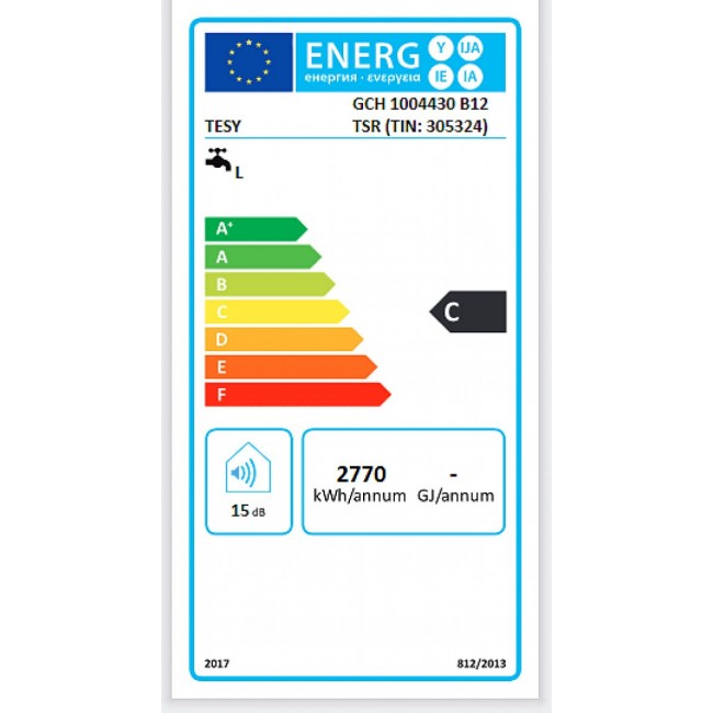 Бойлер Tesy GCHL 100 44 30 B12 TSR
