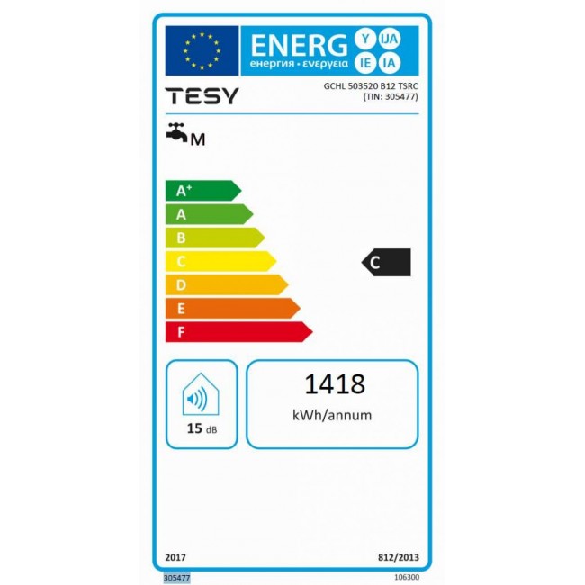 Бойлер Tesy GCHL 50 35 20 B12 TSR
