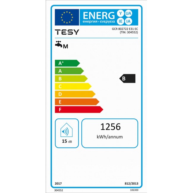 Бойлер Tesy GCR 80 27 22 E31 EC
