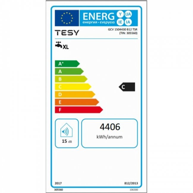 Бойлер Tesy GCV 150 44 30 B12 TSR