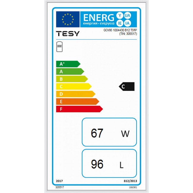 Бойлер Tesy GCV9S 100 44 30 B12 TSRP