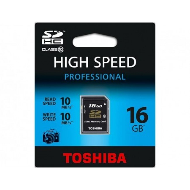 Карта памет Toshiba 16GB SDHC Class 10