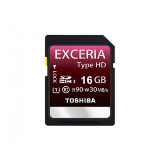 Карта памет Toshiba 16GB SDHC EXCERIA Type HD