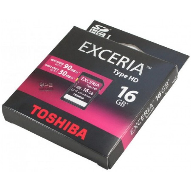 Карта памет Toshiba 16GB SDHC EXCERIA Type HD