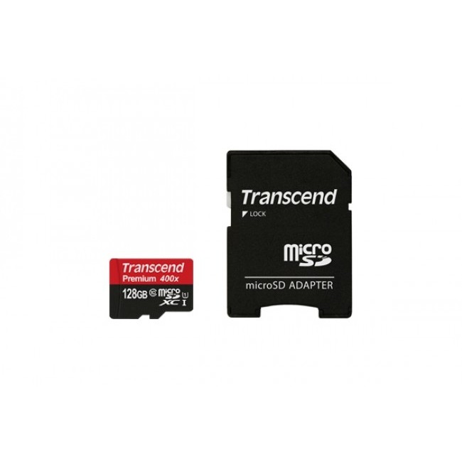 Карта памет Transcend 128GB micro SDXC UHS-I Premium TS128GUSDU1