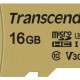Карта памет Transcend 16GB microSD UHS-I U3 (with adapter) TS16GUSD500S
